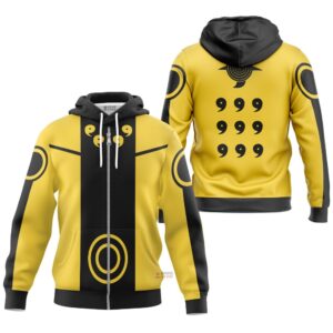 Hoodie zippé Naruto (Mode Six Paths) – Naruto Shippuden
