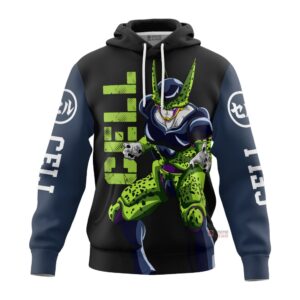 Sweat à capuche Cell Parfait – Dragon Ball