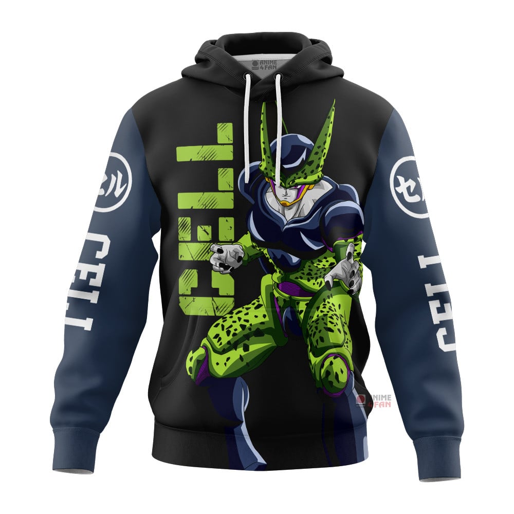 Sweat à capuche Cell Parfait – Dragon Ball