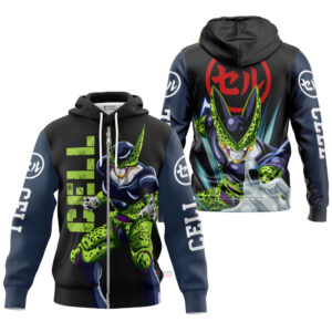 Hoodie zippé Cell Parfait – Dragon Ball