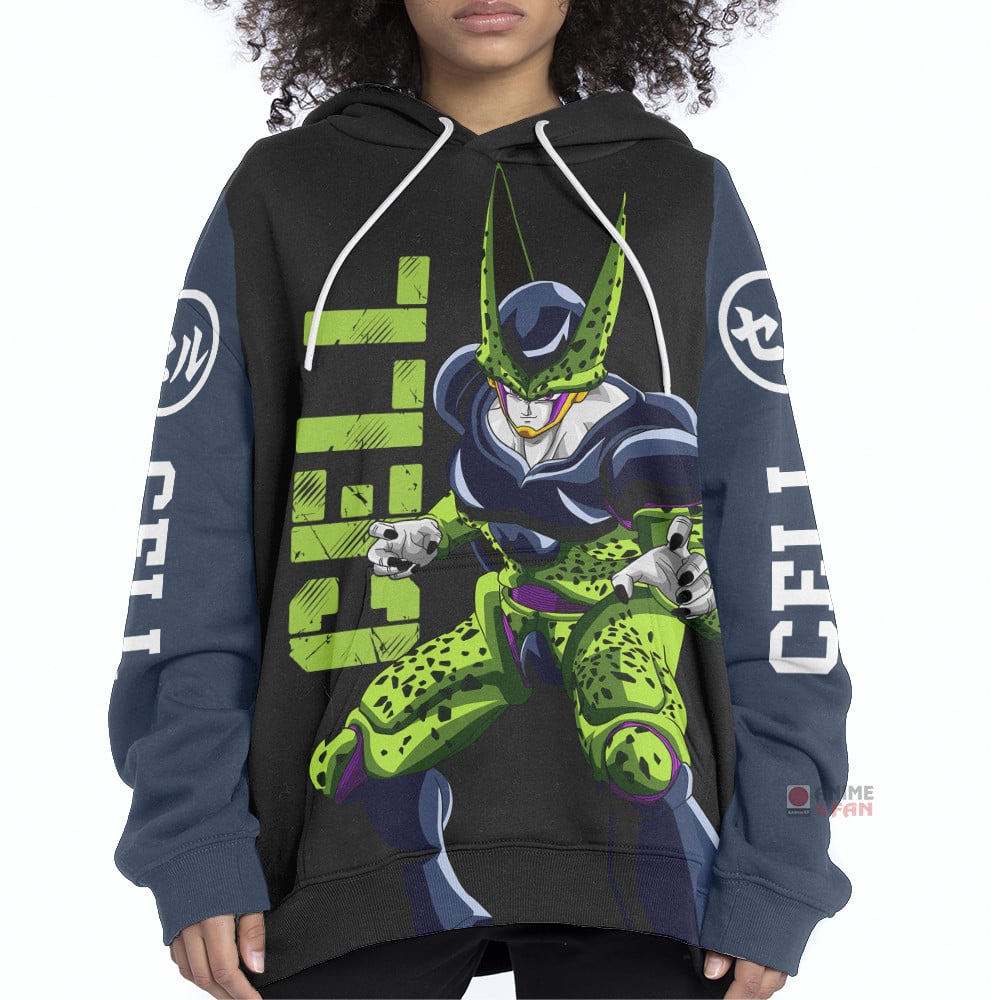 Sweat à capuche Cell Parfait – Dragon Ball – Image 3