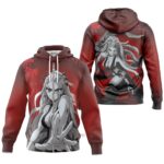 Hoodie zippé Daki – Demon Slayer