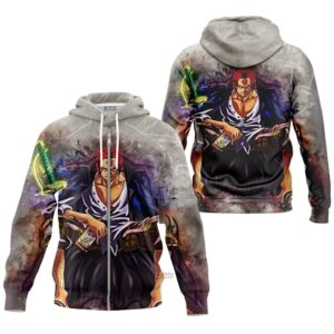 Hoodie zippé Shanks – One Piece