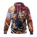 Sweat à capuche Dragon Ball Goku Fighter