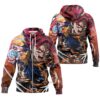 Hoodie zippé Dragon Ball Goku Fighter