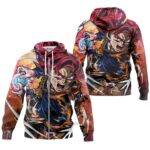 Hoodie zippé Dragon Ball Goku Fighter