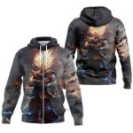 Hoodie zippé Son Goku (Ultra Instinct Dessin) – Dragon Ball