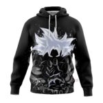 Sweat à capuche Dragon Ball Goku Ultra Instinct Outline