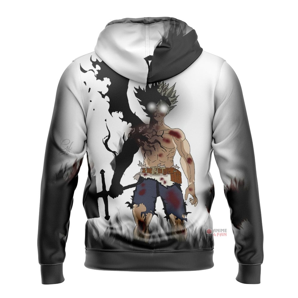 Sweat à capuche Asta (Démon) – Black Clover – Image 2