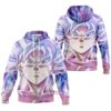 Hoodie zippé Dragon Ball Z Goku Ultra Instinct Blanc