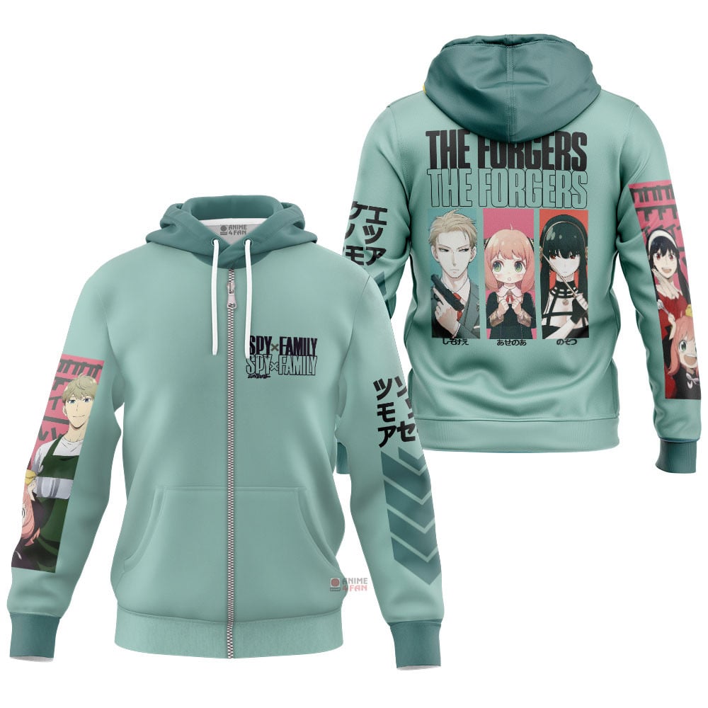 Hoodie zippé Spy x Family Forger Anya