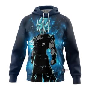 Sweat à capuche Dragon Ball Goku Bleu
