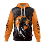 Sweat à capuche Dragon Ball Goku Fighter Outline