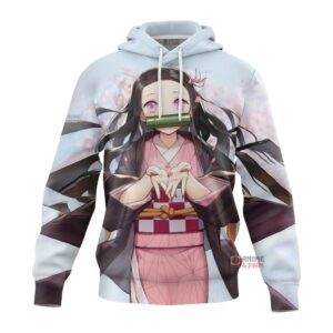 Sweat à capuche Demon Slayer Nezuko Beauté