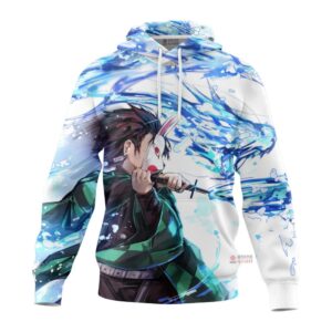 Sweat à capuche Demon Slayer Tanjiro Masqué