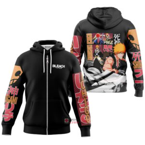 Hoodie zippé Bleach Ichigo Kurosaki