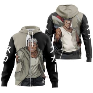 Hoodie zippé Scar – Fullmetal Alchemist
