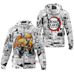 Hoodie zippé Demon Slayer Zenitsu
