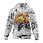 Sweat à capuche Demon Slayer Zenitsu