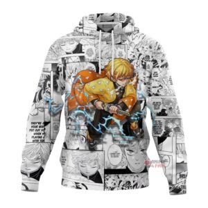 Sweat à capuche Demon Slayer Zenitsu