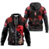Hoodie zippé Naruto Shippuden Itachi Sharingan