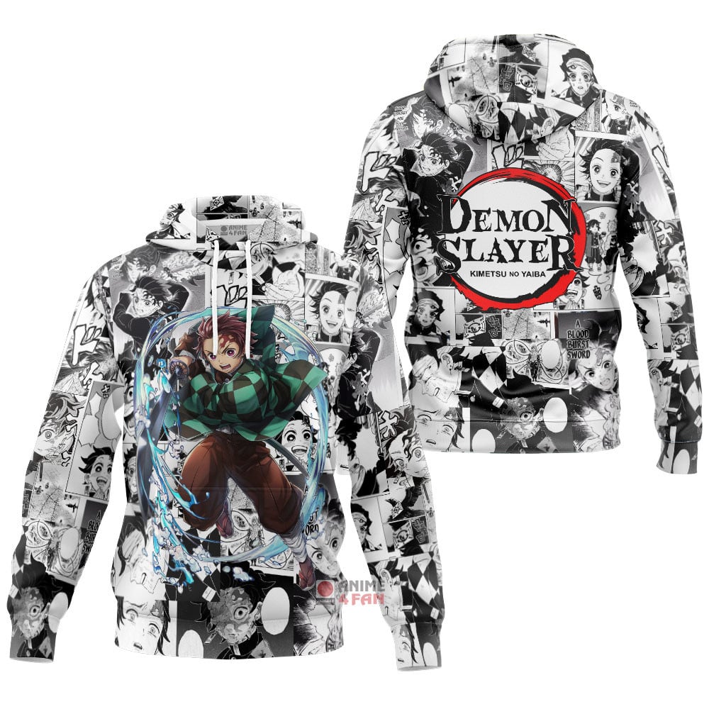Sweat à capuche Demon Slayer Tanjiro Kamado – Image 3