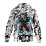 Sweat à capuche Demon Slayer Tanjiro Kamado
