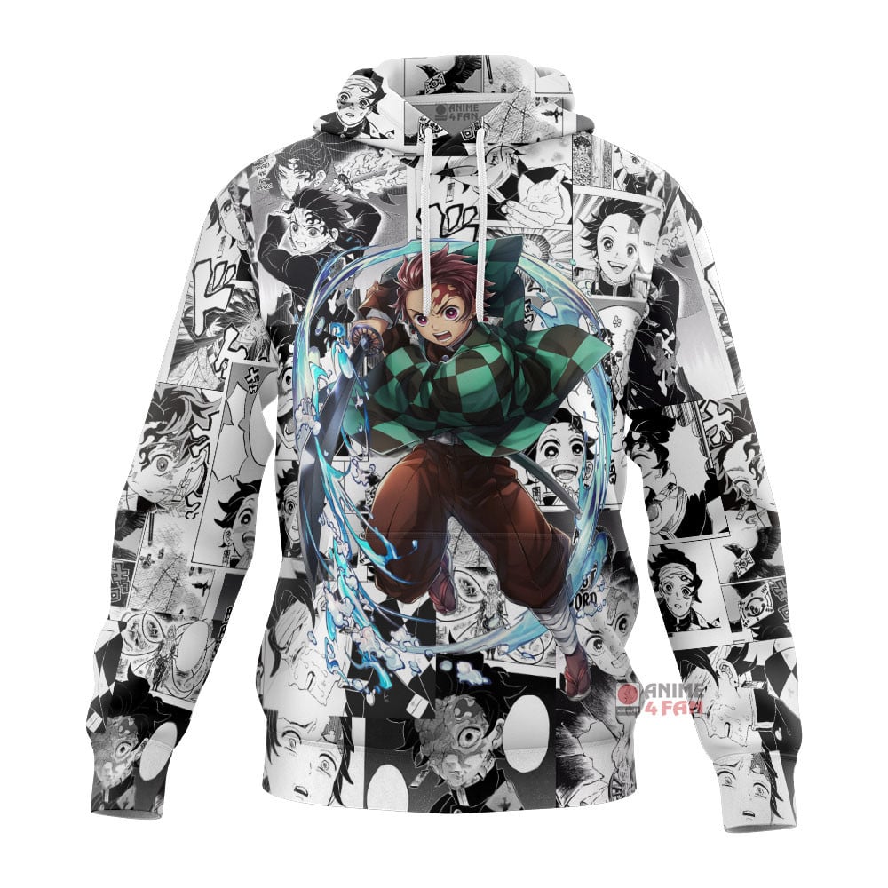 Sweat à capuche Demon Slayer Tanjiro Kamado