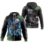 Hoodie zippé Naruto Shippuden Kakashi Hatake