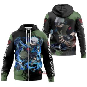 Hoodie zippé Naruto Shippuden Kakashi Hatake