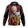 Sweat à capuche One Punch Man Saitama