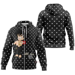 Hoodie zippé Dragon Ball Goku Gangster