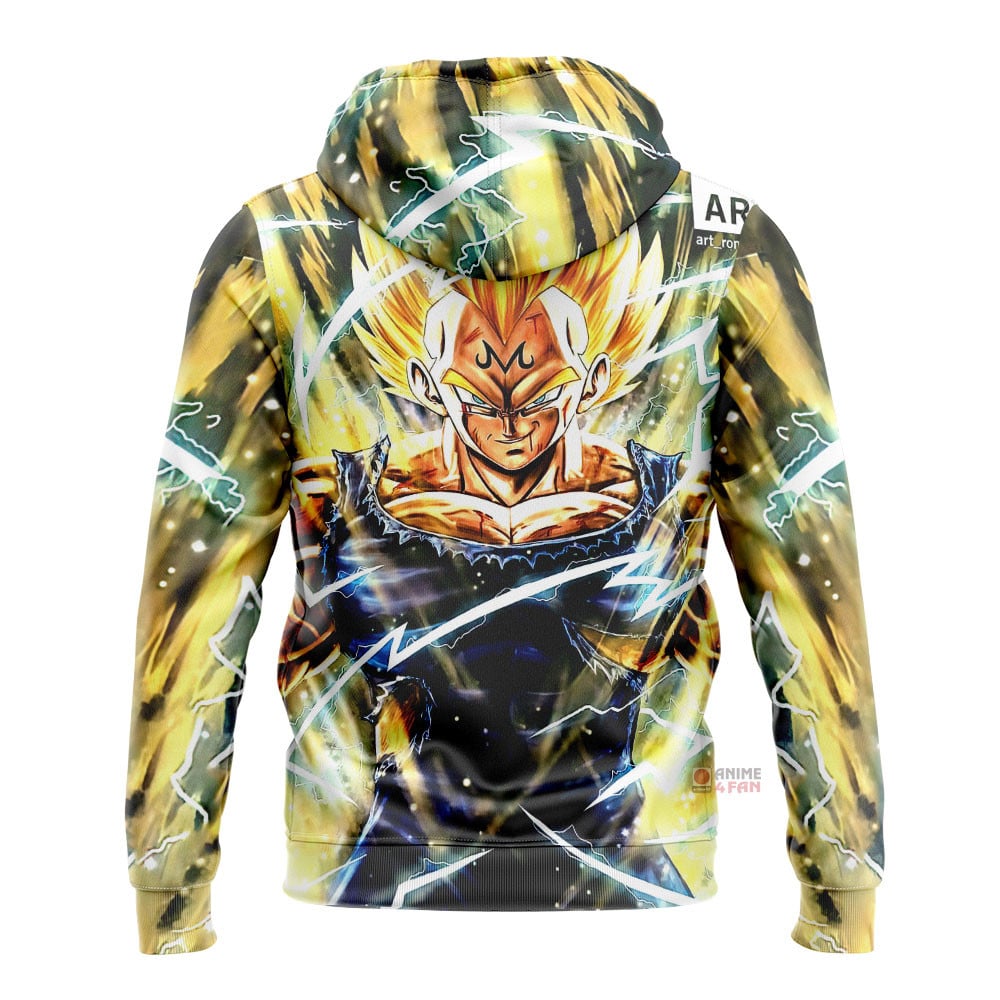 Sweat à capuche Dragon Ball Z Majin Vegeta Fierté – Image 2