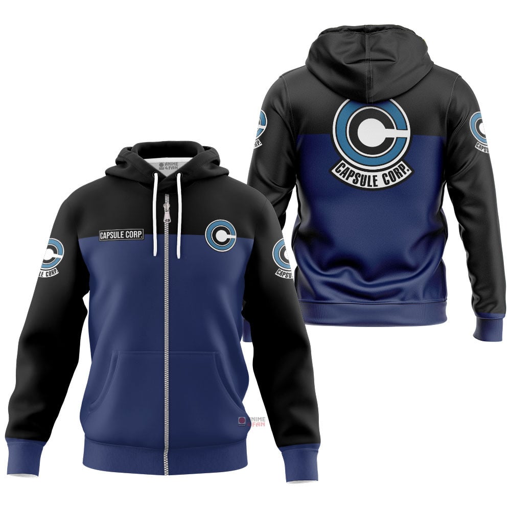 Hoodie zippé Dragon Ball Capsule Corp