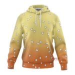 Sweat à capuche Demon Slayer Zenitsu Cosplay