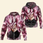 Hoodie zippé Dragon Ball Super Goku Black Rosé Super Saiyan