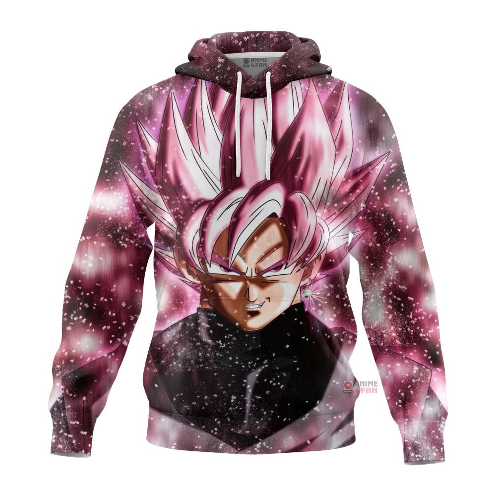 Sweat à capuche Dragon Ball Super Goku Black Rosé Super Saiyan
