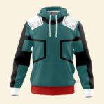 Sweat à capuche Izuku Midoriya Héros – My Hero Academia