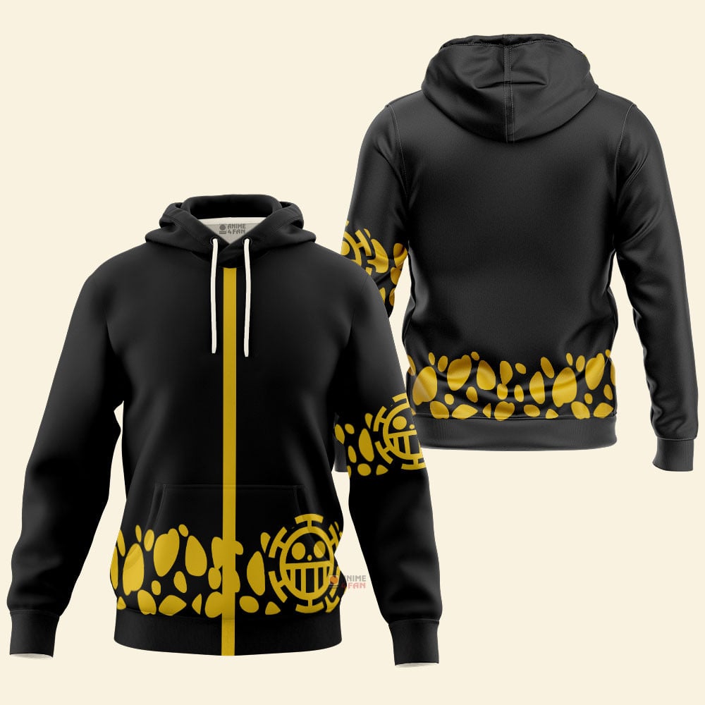Hoodie zippé Trafalgar Law (Uniforme) – One Piece