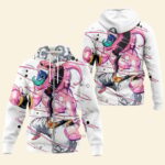 Hoodie zippé Kid Buu Graffiti – Dragon Ball