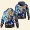 Hoodie zippé Dragon Ball Gogeta Fighter