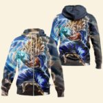 Hoodie zippé Dragon Ball Gogeta Fighter
