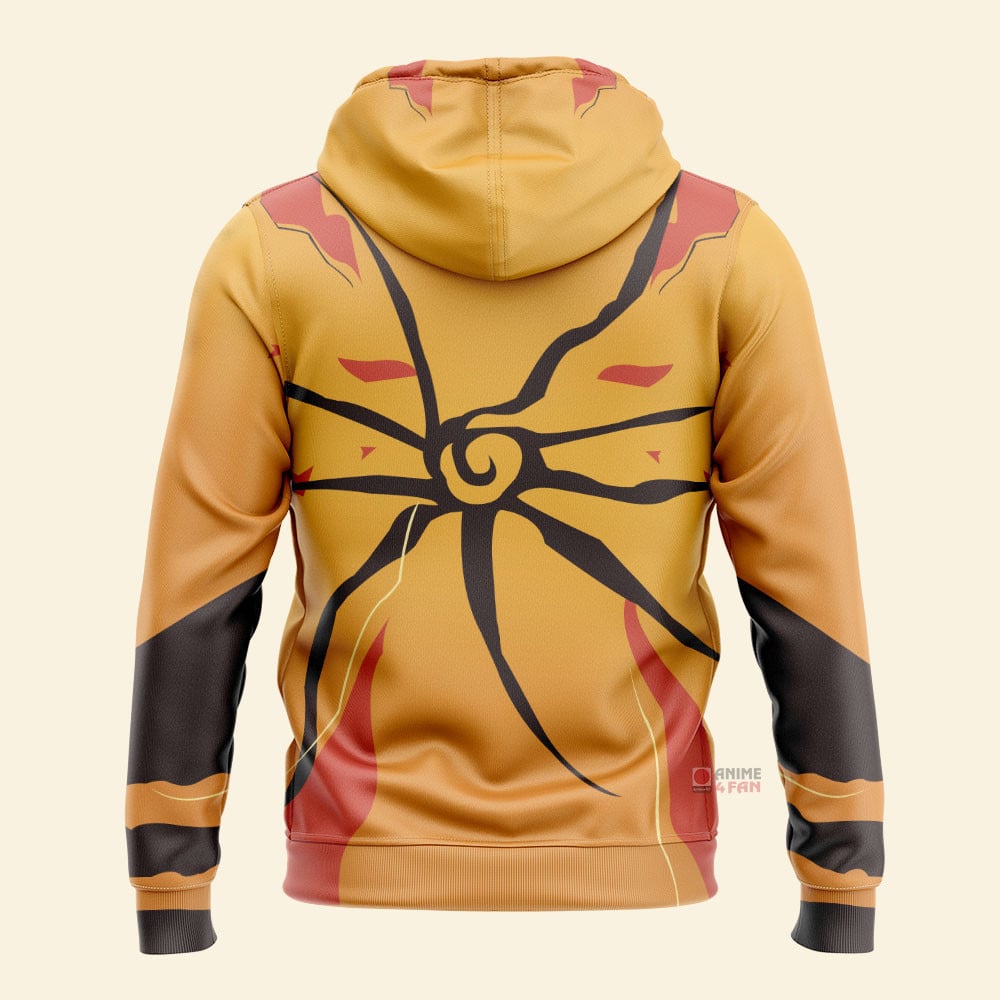 Sweat à capuche Naruto Shippuden Naruto Hokage Mode Baryon – Image 2