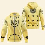 Hoodie zippé Naruto Shippuden Minato Namikaze Quatrième Hokage