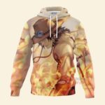 Sweat à capuche One Piece Ace Portgas D.