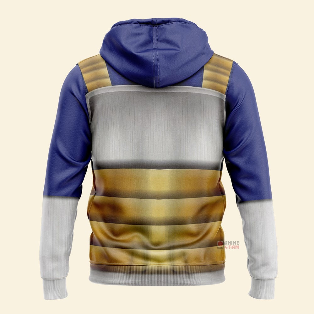 Sweat à capuche Dragon Ball Z Vegeta Costume Classique – Image 2