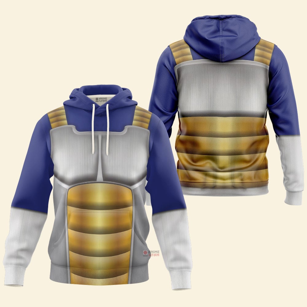 Sweat à capuche Dragon Ball Z Vegeta Costume Classique – Image 3