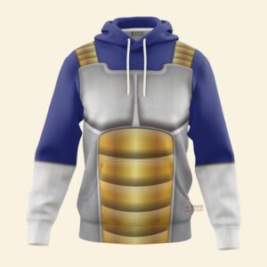Sweat à capuche Dragon Ball Z Vegeta Costume Classique