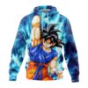 Sweat à capuche Dragon Ball Z Goku Super Saiyan Aura Bleue