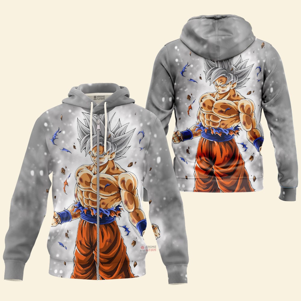 Hoodie zippé Dragon Ball Goku Ultra Instinct
